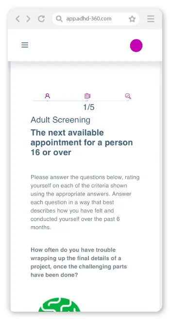 The ADHD Screening Test