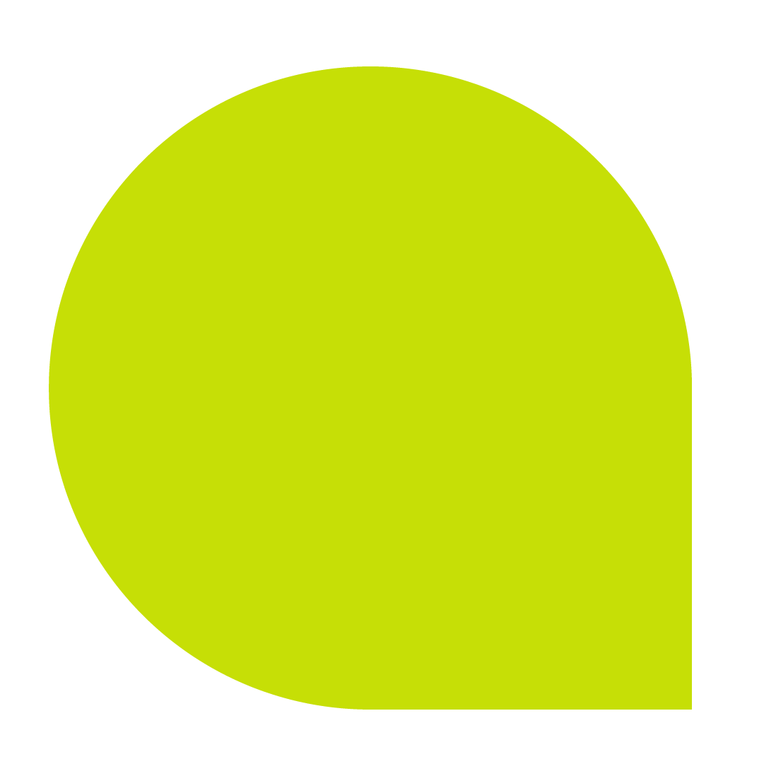 Green bubble