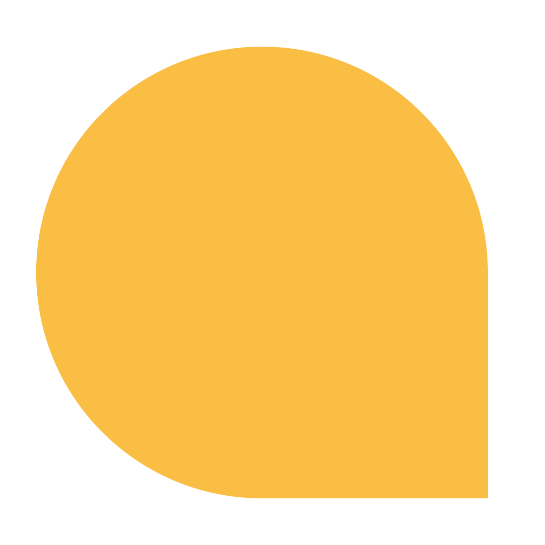 Orange bubble